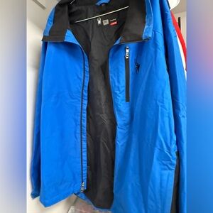 Spyder Men's Vibrant Blue Performance Jacket xxl